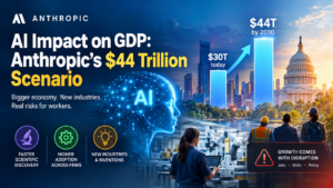 AI Impact on GDP: What Anthropic’s $44 Trillion US Scenario Really Means