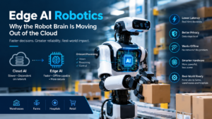 Edge AI Robotics: Why the Robot Brain Is Moving Out of the Cloud