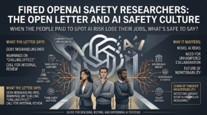 Fired OpenAI Safety Researchers: What the Open Letter Says and Why It Matters for AI Safety Culture