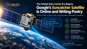 The Orbital Data Center Era Begins: Google’s Suncatcher Satellite Is Online and Writing Poetry