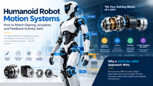 Humanoid Robot Motion Systems: How to Match Gearing, Actuators, and Feedback to Every Joint
