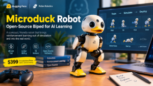 Microduck Robot: The USD 399 Open-Source Biped You Can Teach With Reinforcement Learning